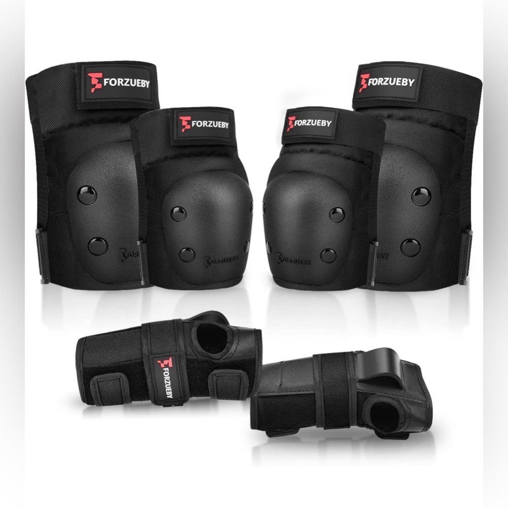 Brand New 6pcs Adult/Kids Knee Pads Elbow Pads Wrist Protective Gear Set/Medium